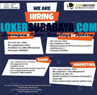 We Are Hiring at Asri Motor Surabaya September 2020