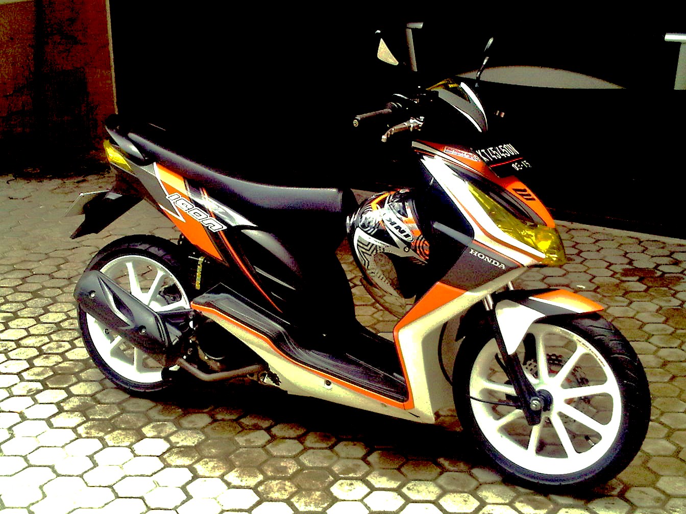 Ide 51 Modifikasi Motor Honda Beat Tahun 2016 Terbaik Kucur Motor