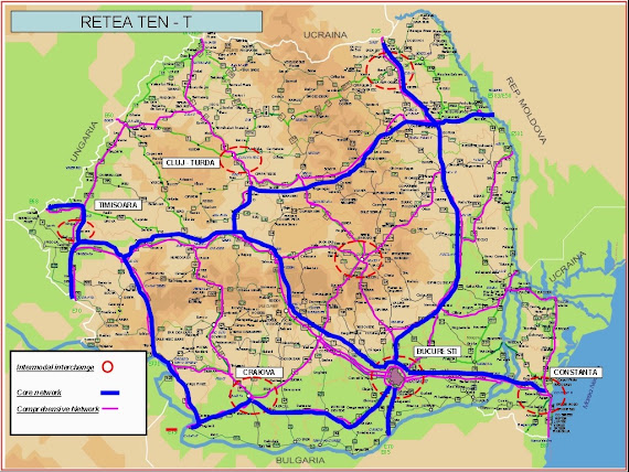 Autostrăzi România - Ten-T