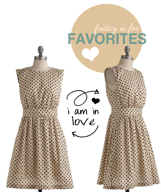 polka-dot dress