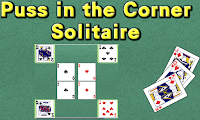 Puss in the Corner Solitaire Game