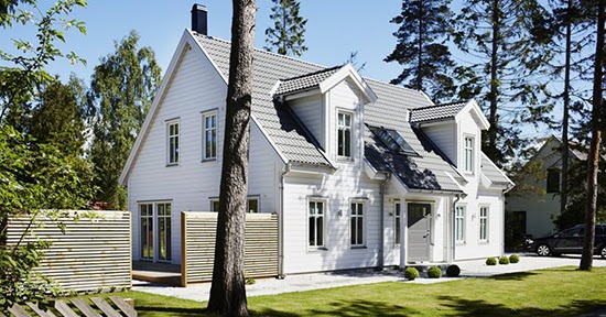 LINGKAR WARNA Desain  rumah bergaya tradisional scandinavia