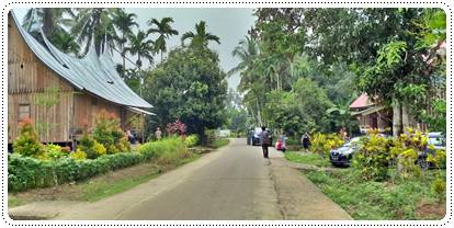 Perkampungan Rumah Adat Padang Ranah Sijunjuang