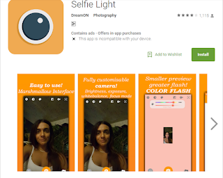 Aplikasi Selfie Terbaik 2017 selfie Light