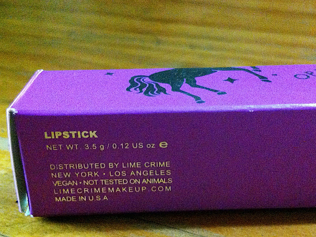 Lime Crime Poisonberry Opaque Lipstick