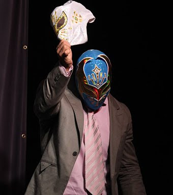 sin cara without mask on. to a new one.