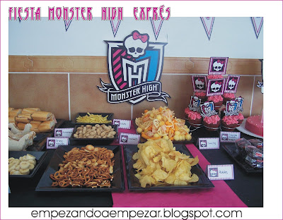 Fiesta Cumplea os Monster High y fiesta pijama