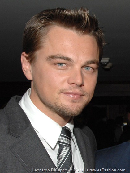 Leonardo DiCaprio Cool Hairstyle – With front little spikes
