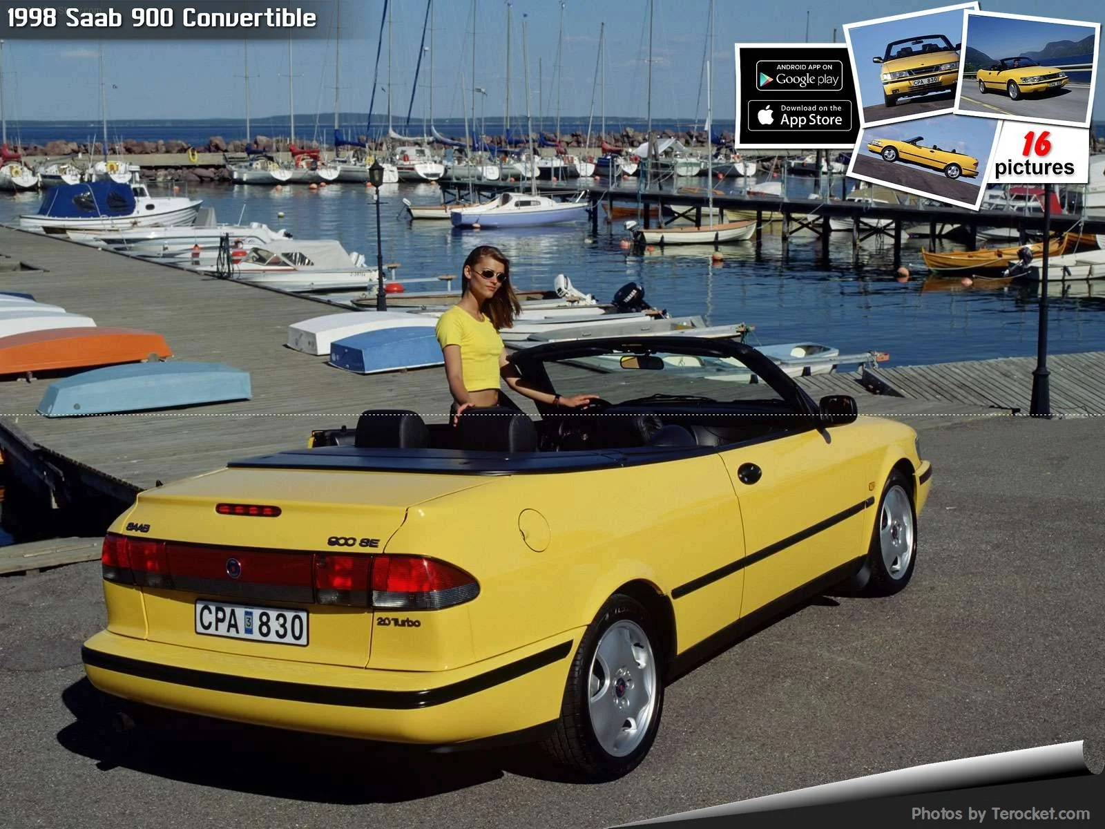 Hình ảnh xe ô tô Saab 900 Convertible 1998 & nội ngoại thất