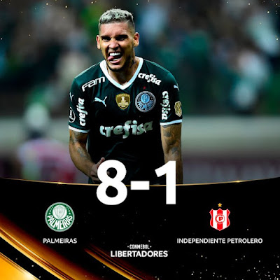 Palmeiras 8 - 1 Independiente