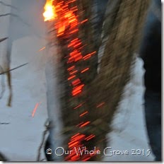 sparks