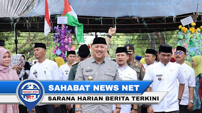 Peringatan Maulid Nabi Dihadiri Bupati Pinrang Dan Masyarakat Paleteang 