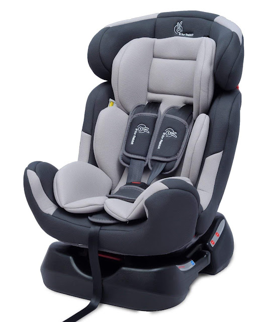 Buy Rabbit Convertible Baby Car Seat Jack N Jill Safety Certified Car Seat for Kids of 0 to 7 Years In India