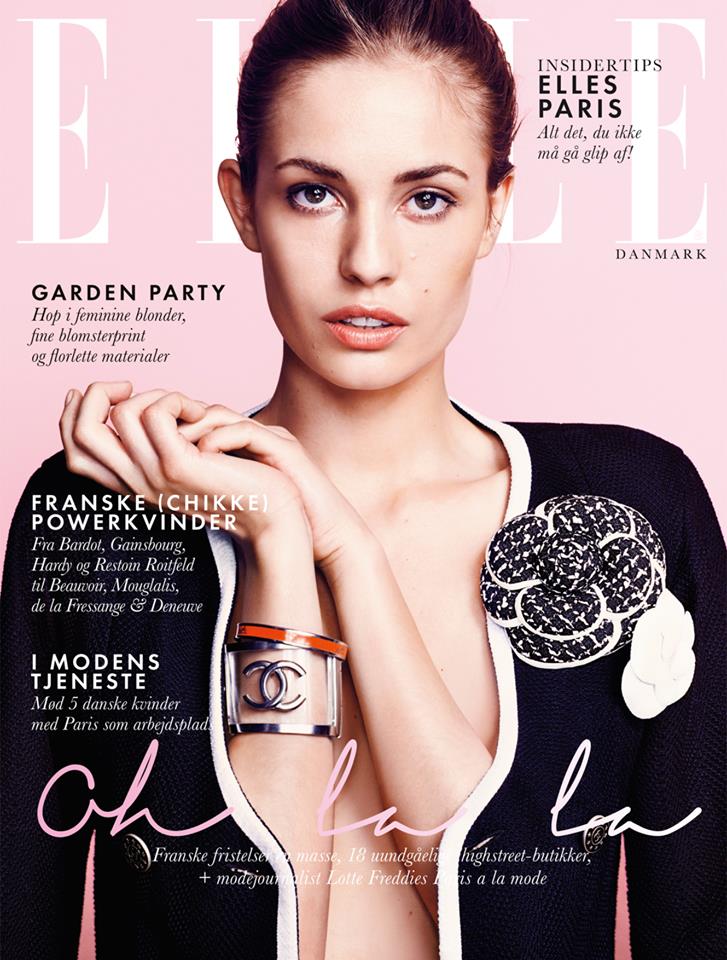 Elle Denmark June 2013 — Nadja Bender 