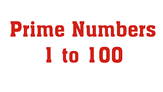 Prime numbers