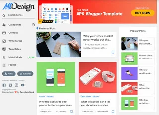 MSD Blogger Template