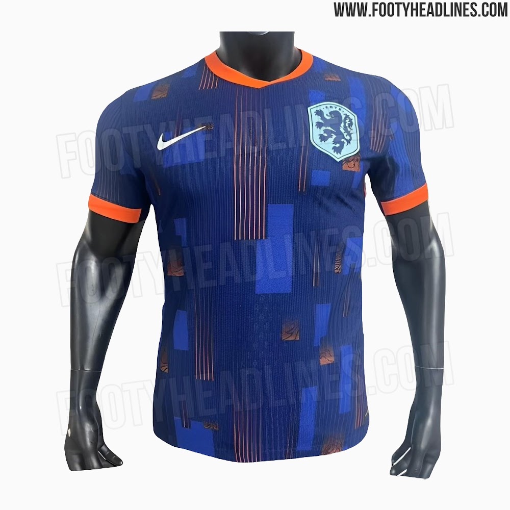 Netherlands Euro 2024 Away Kit Leaked - 8 New Pictures - Footy Headlines
