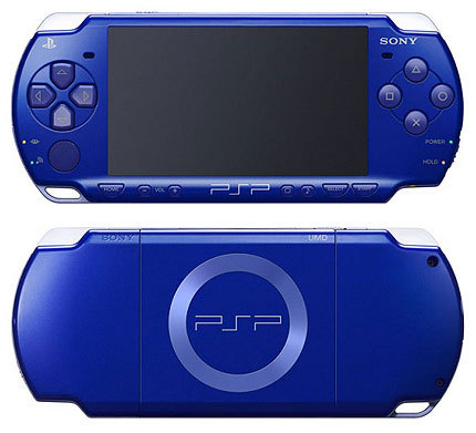 Metallic Blue Sony PSP