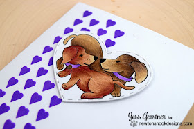 Puppy Valentine by Jess Gerstner featuring Newton's Nook Designs Darling Duos