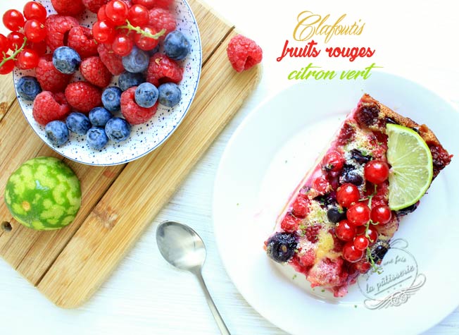 clafoutis fruit rouge