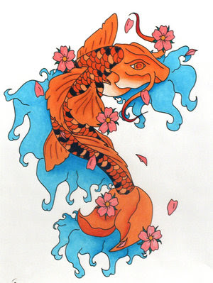 Koi Fish Tattoo Design Collection