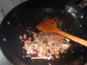 Tempering onion