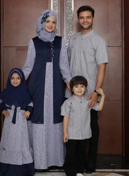 Baju gamis ibu dan anak