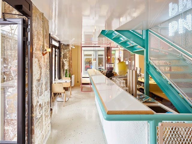 PNY Burgers Les Marais, Paris, by CUT Architectures - Nest of Pearls