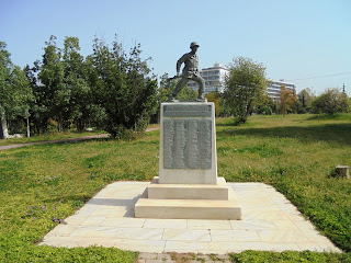 το Μνημείο των Ελληνοαμερικάνων Εθελοντών του ΒΠΠ στο Άλσος Στρατού