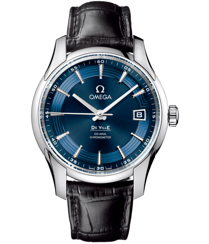 The Omega De Ville Hour Vision Blue