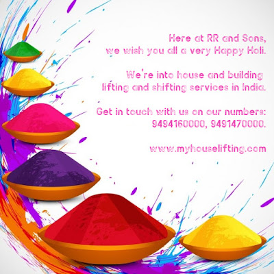 Holi Greetings by RR and Sons