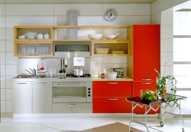 Red Kitchen Design