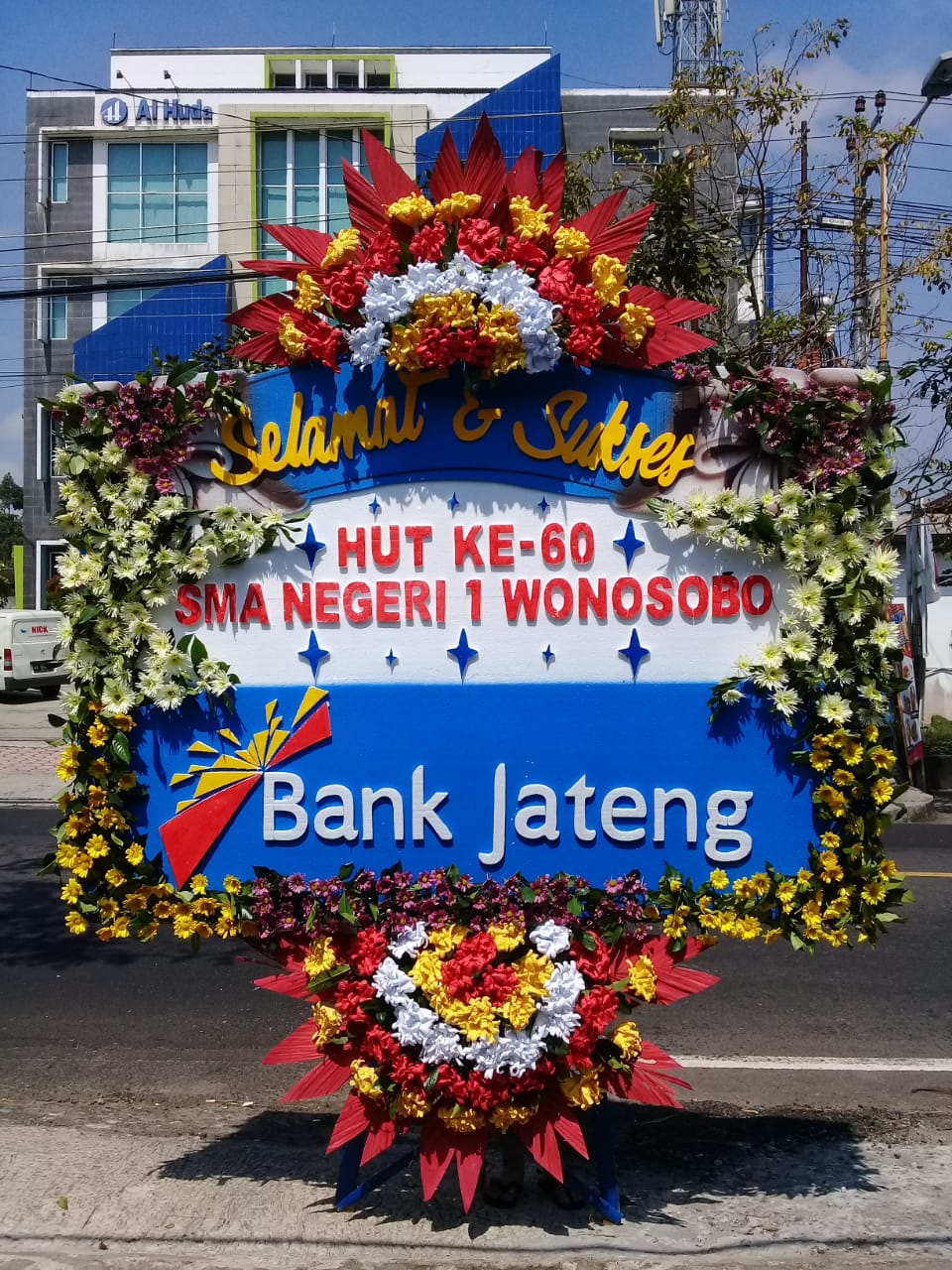 TOKO KARANGAN BUNGA ASLI DI WONOSOBO 081226082189 CONTOH 