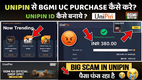 How to Buy UC from BGMI: Google Play Store and BGMI UniPin