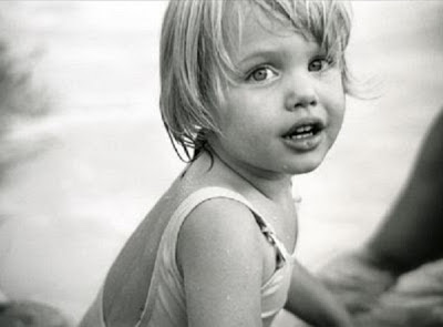 Young Angelina Jolie Childhood Photo