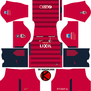  to you customize team in Dream League Soccer  Baru!!! Kashima Antlers 鹿島アントラーズ 2018 - Dream League Soccer Kits
