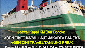 Jadwal kapal KM Star Bangka