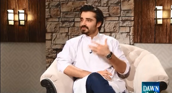 Hamza Ali Abbasi in The Reham Khan Show 