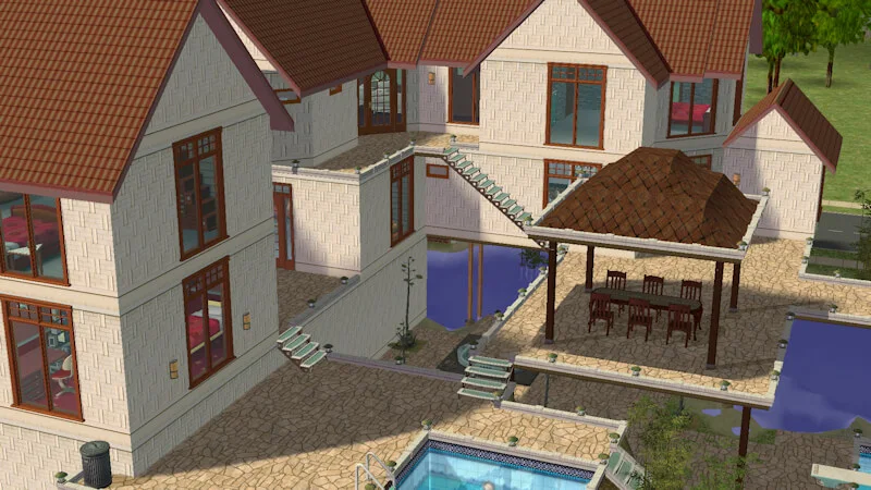 The Sims 2 Residential Lot