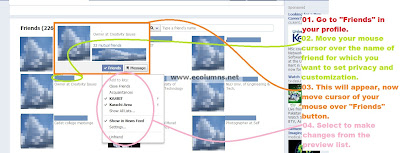 how to make friends list private in facebook