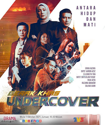 Drama Gerak Khas Undercover, Drama Gerak Khas Undercover, TV3, Poster Drama Gerak Khas Undercover, Info dan Sinopsis Drama Gerak Khas Undercover, OST Gerak Khas Undercover, Drama Gerak Khas Undercover Full Episode, Gerak Khas Undercover Cast, Pelakon - Pelakon Drama Gerak Khas Undercover,