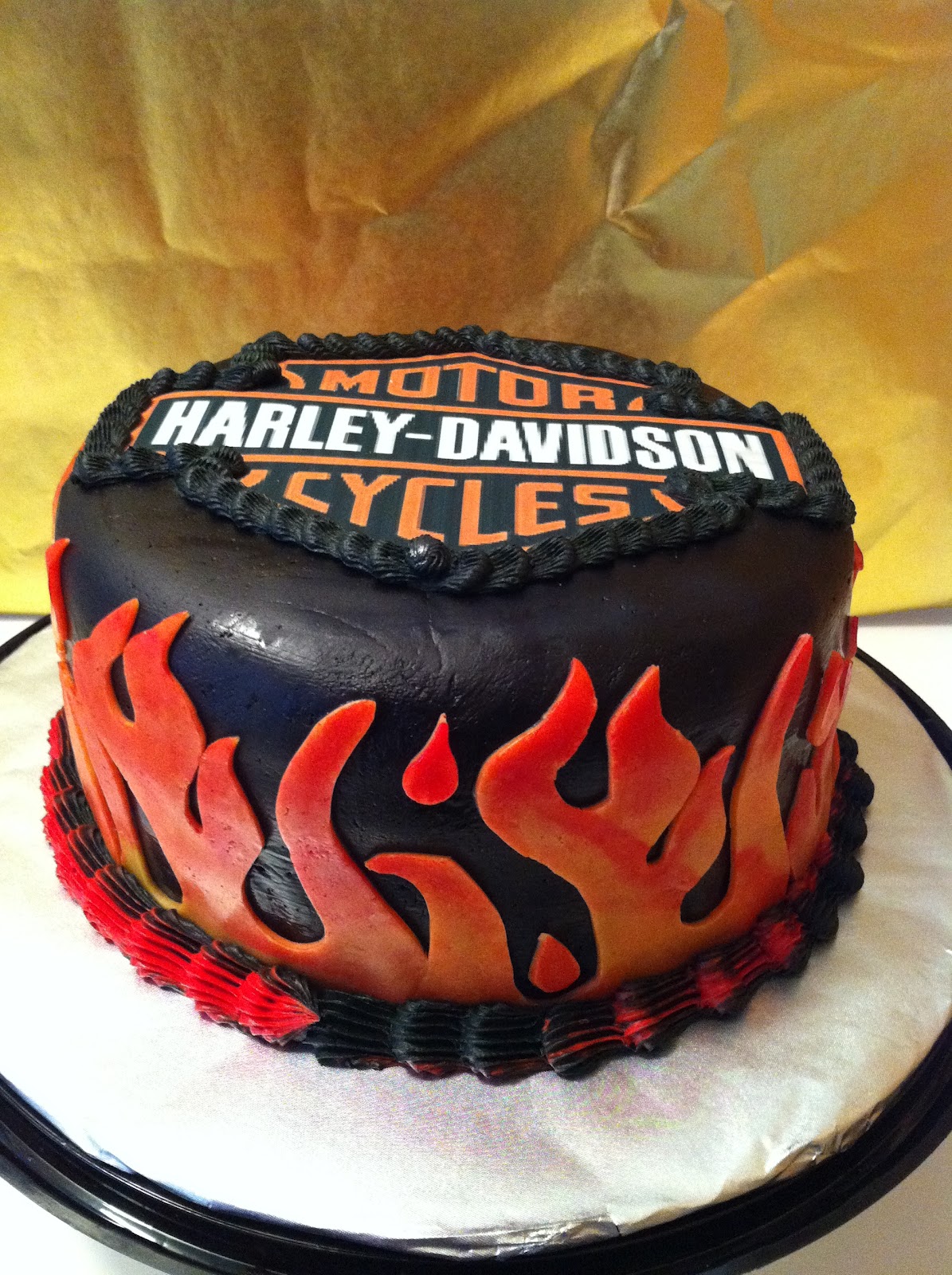 Harley-Davidson Birthday Cake Walmart