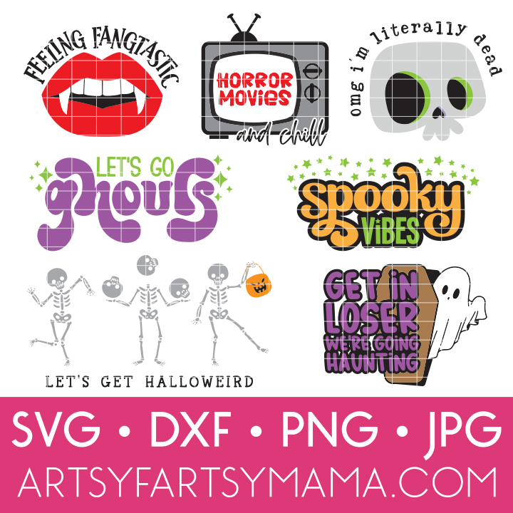 Halloween SVG Cut File Bundle