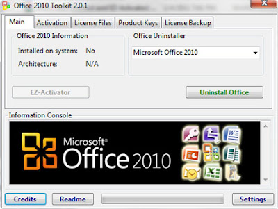 Microsoft Office 2010 Activation