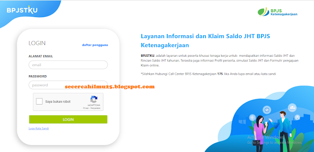 cara login bpjstku
