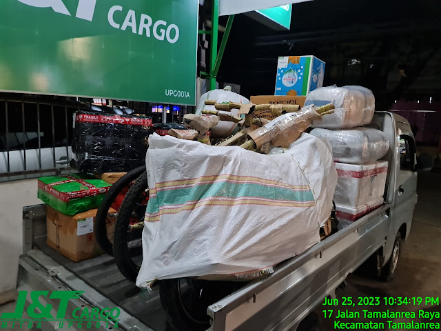 galeri JNT Pengiriman Cargo Makassar