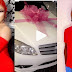 "We Don’t Do Audio” – Bobrisky Brags As He Surprises Loyal Fan With New Benz Worth N5.5M, Flaunts Cute Photo (Video)