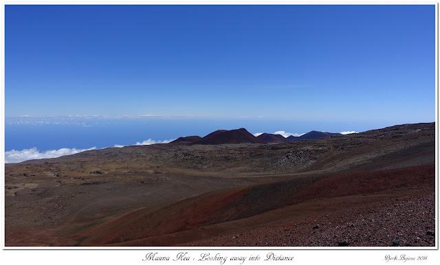 Mauna Kea: Looking away into Distance