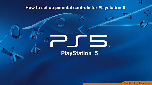 How to set up parental controls for playstation 5