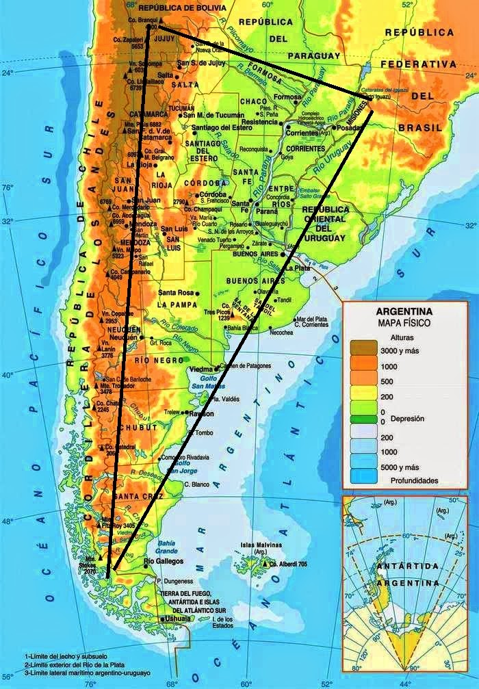 Geografia De Argentina El Sustento Territorial Republica Argentina